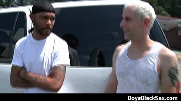 Blacks on boys - Nasty gay interracial hardcore action 07