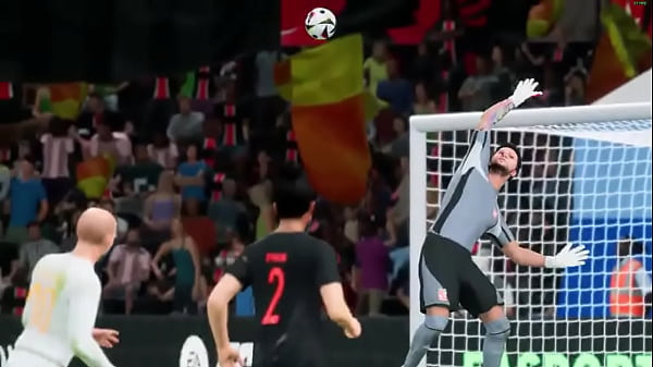 Gaulao mostrando como colocar a m&atilde;o na bola com vontade