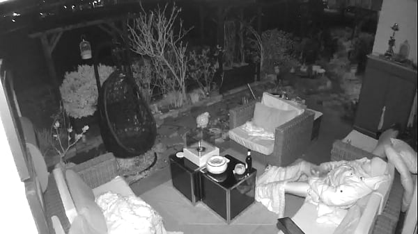 Spycam: Bi guy m4rkus77 watching porn at the terrace, getting horny & cumming with Fleshlight QuickShot