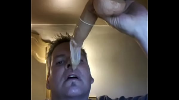 Covered in loads of my own cum