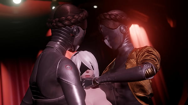 Atomic Heart - Twins fucked 2B in front of everyone