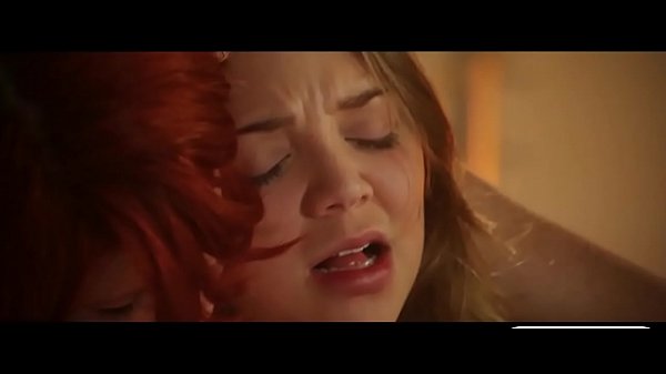 Redhead and blonde babes enjoyed licking each others sweet pussies in 69 position  