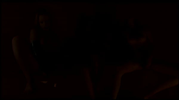 Lesbians Jazmin Mandy Bright Mia Stone and Sophie Evans with Strap On