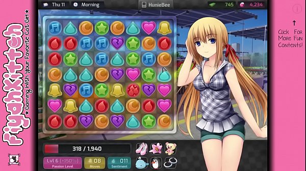 Second Time's The Charm - *HuniePop* Female Walkthrough #12
