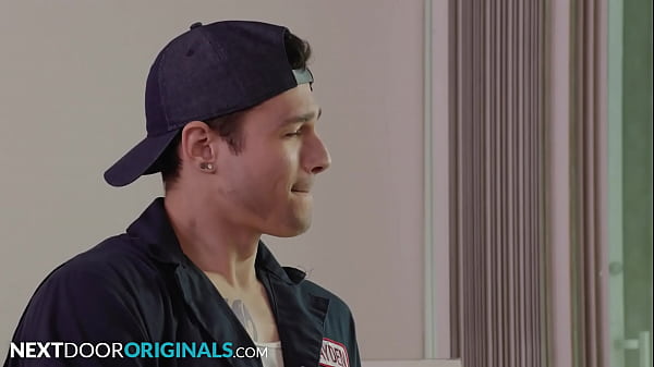 Handsome Mechanic Fucks Muscle Jock 