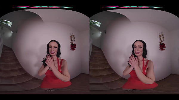 Busty brunette takes your cock deep inside her ass in virtual reality