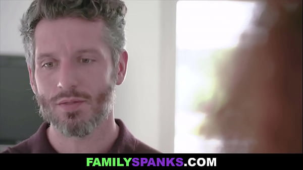 Grateful Step Daughter Showing her Gratitude to Stepdad