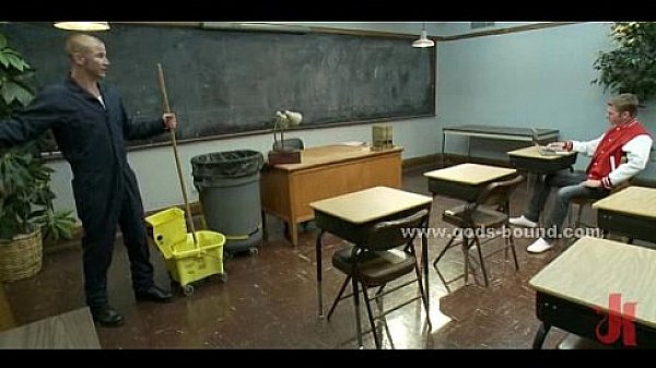 Janitor punishes student who talks dirty