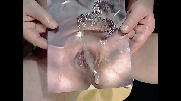 cum slut gets tits and cunt covered with sperm 