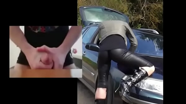 black leggings walking  