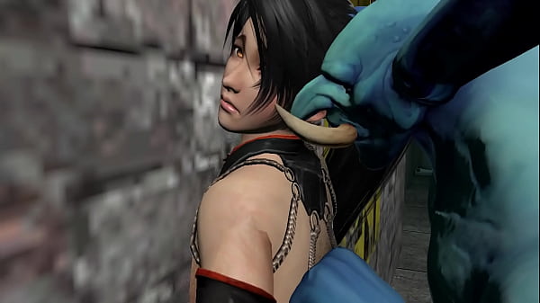 Momiji got fuck by blue goblin || (SFM) Momiji