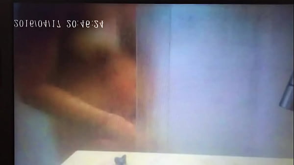 Hidden camera sexy bathroom