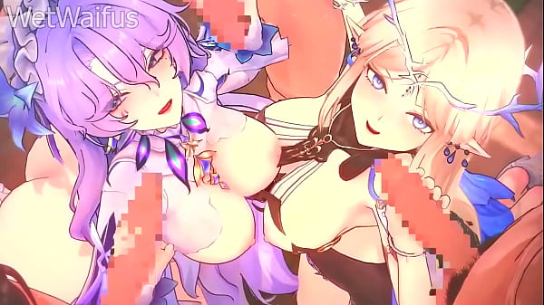 Cantarella and Cartethyia get Fucked by Rover at the same time - Wuthering Waves Hentai