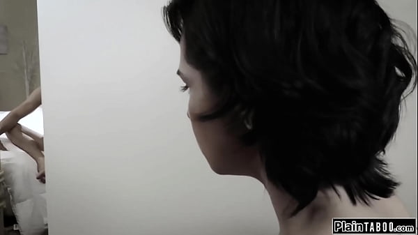 Petite teen babysitter Cadey Mercury is shocked when she walks in on her boss jerking off.He will triple her rate is shes willing to pleasure him