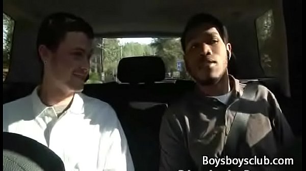Blacks On Boys - White Skinny Gay Boy Enjoy Big Black Cock 21