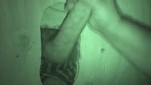 Gay deviant sucked off in nightvision 
