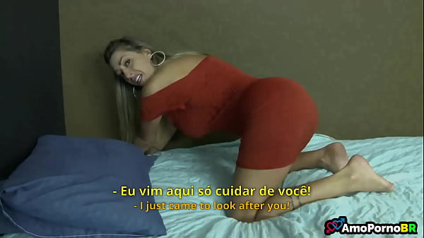 Porn&ocirc; com hist&oacute;ria - A Madrasta Milf Cuida De Mim, Parte 1 - AmoPornoBR