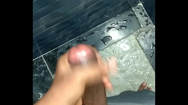 Indian boy cum on his girlfriend ass