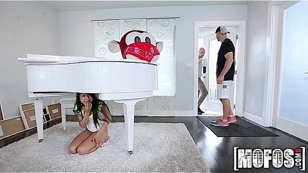 Tan teen fucked by Johnny Sins  