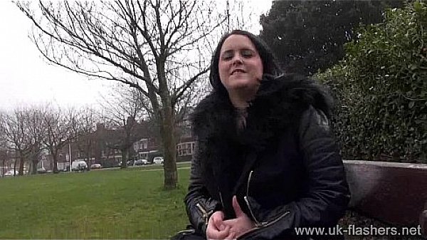 Busty amateur milf Sarah Janes flashing and public masturbation of naughty exhib