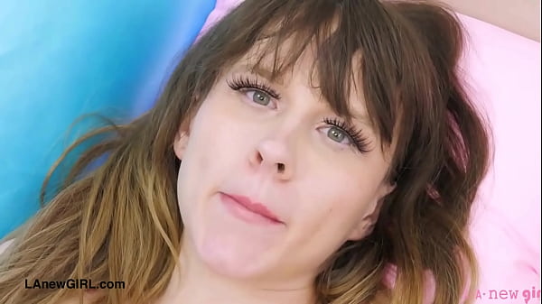 Stunning blonde model naked close-up