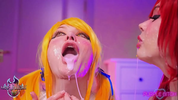 Lucy and Erza Are Definitely More Than Good Friends. Their New Quest is To Fuck Each Other As Hard As They Can  