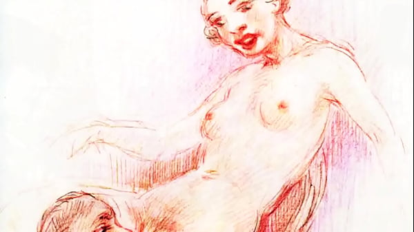 retro eritic drawings