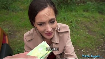 This mature server had never had sex with a stranger before - Public Agent