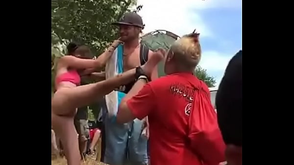 Dirty Music Festival Feet Worshiping by FlipFlop the Clown &ndash; Clip # 2