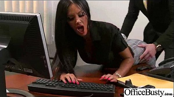 Busty Sexy Worker Girl (elicia solis) Get Hard Style Banged In Office clip-14