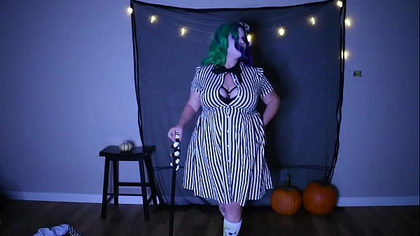 Ghost host with the most striptease