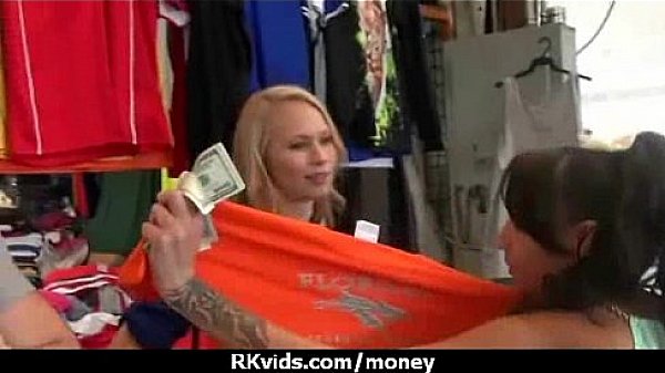 Slutty amateur babe is paid cash from some crazy public sex 4