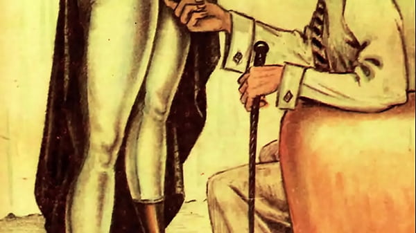 retro erotic illustration  