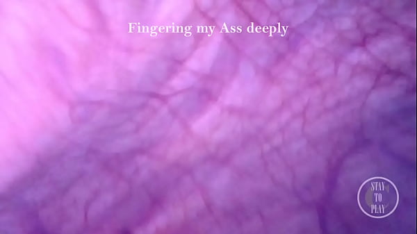 Look inside my Bladder as I push a Torch up my Ass