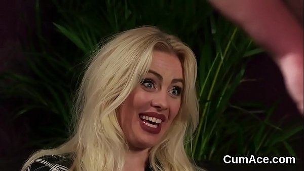 Astonishing chick enjoys a throat sucking and lots of charge on her face