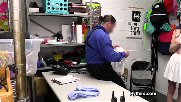 Busty suspect milks security guard after strip search  