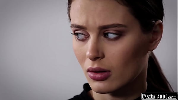 Busty stepsister is done with her ahole stepbro and wants to know what she needs to do get her freedom back.The petite brunette deepthroats his cock 