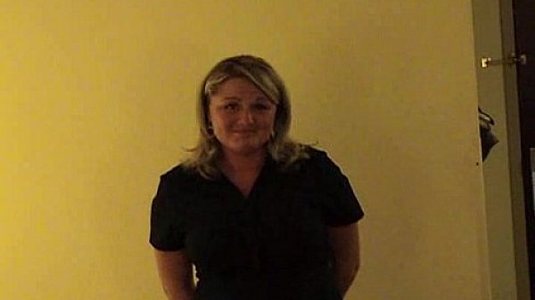 Hot Mature Blonde Punished  sucks and spanked 