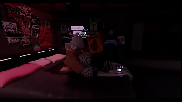 Rico sexo en Roblox pareja cachonda