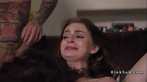 Dude ties up and fucks Milf and teen