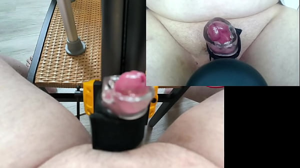 Strangers ride my cock with sextoys connected online it's too hot, com to the app for ride !