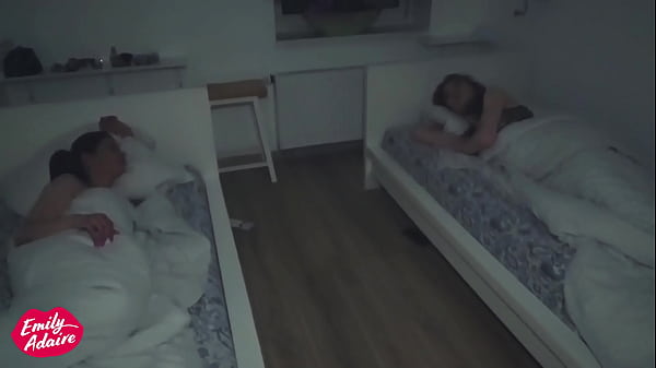 Sneaky fuck on the class trip - Emily Adaire & Larissa TS