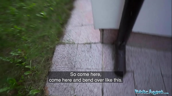 Public Agent Brown haired latina fucks a stranger in a public area