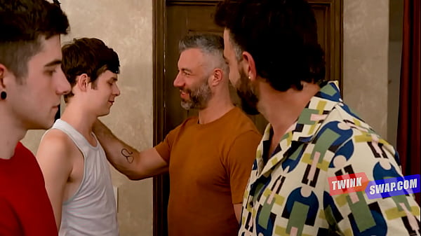 Home Sick Twinks Swap Step Dads To Fill Their Holes  