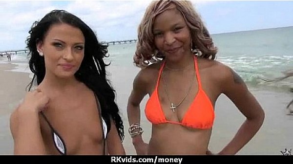 Sexy teen nails her butt on hard dick for cash 28