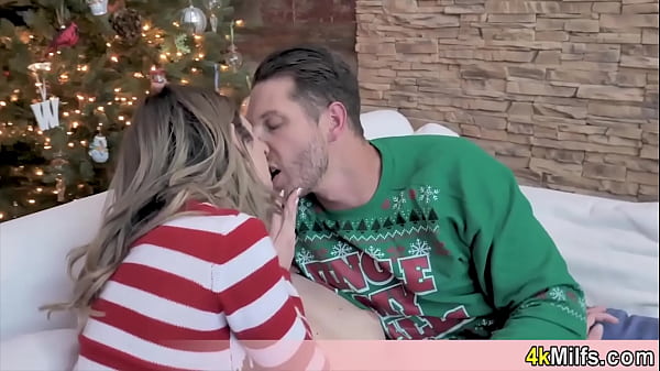 Threesome taboo sex while mom is at work  