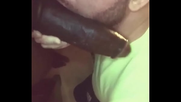 Sucking a monster black cock Part2  