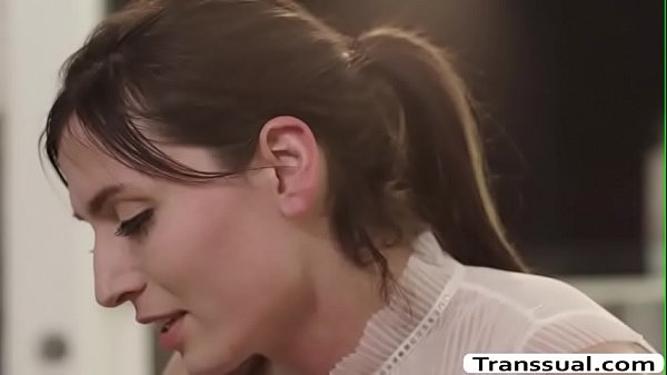 Horny Stud came over to fuck TGirl Korra DelRios ass 