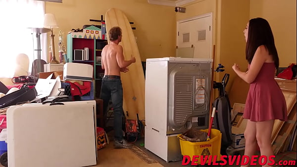 Brunette vixen gets doggy styled