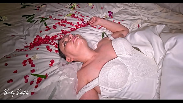 Sex with the bride at a real wedding: fuck me tender, fuck me sweet